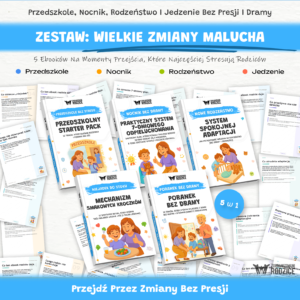 Zestaw E-book: Wielkie zmiany malucha