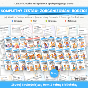 Zestaw E-book: Komplet Zorganizowani Rodzice