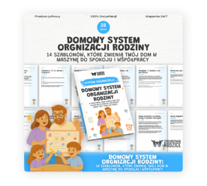 Domowy System Organizacji Rodziny: Jak uporządkować codzienność, obowiązki i plan tygodnia bez chaosu - ebook