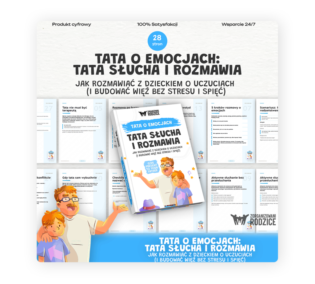 TATA O EMOCJACH: Jak rozmawiać z dzieckiem o uczuciach i budować więź bez stresu i spięć - ebook