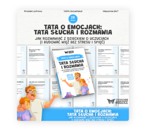 TATA O EMOCJACH: Jak rozmawiać z dzieckiem o uczuciach i budować więź bez stresu i spięć - ebook