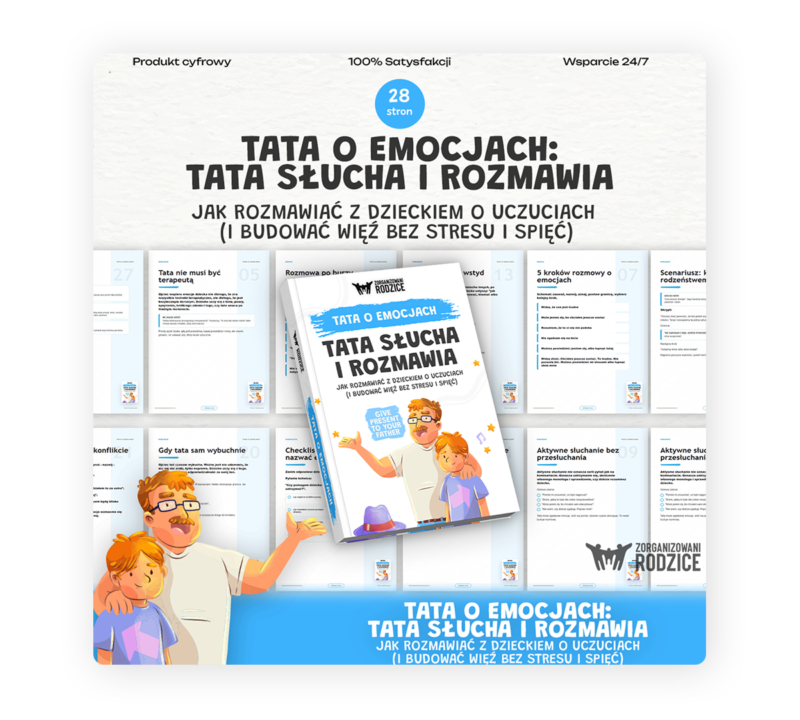 TATA O EMOCJACH: Jak rozmawiać z dzieckiem o uczuciach i budować więź bez stresu i spięć - ebook